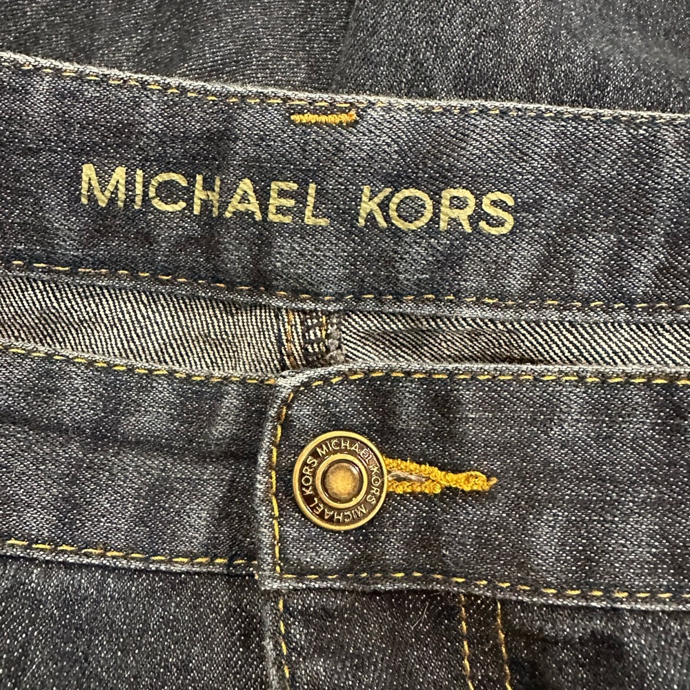 Michael Kors Dark Blue Straight Leg Jeans